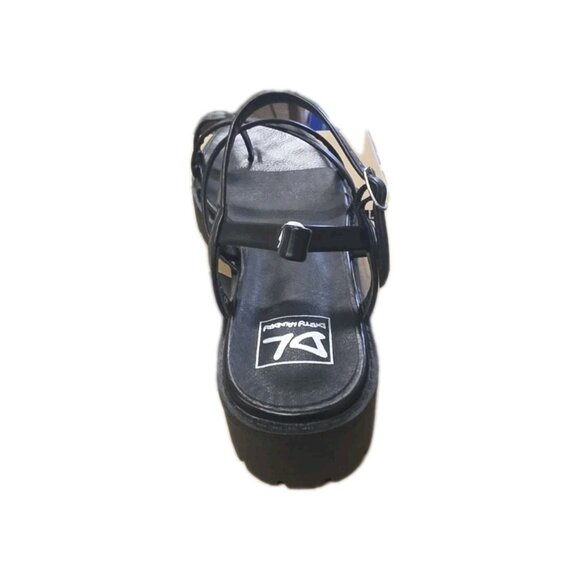 Dirty Laundry Black Platform Strappy Sandals. Sz 8.5. Ws330 - Picture 2 of 5
